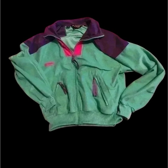 VINTAGE retro Columbia ladies jacket size medium super cute !! 🤩 - Picture 1 of 4